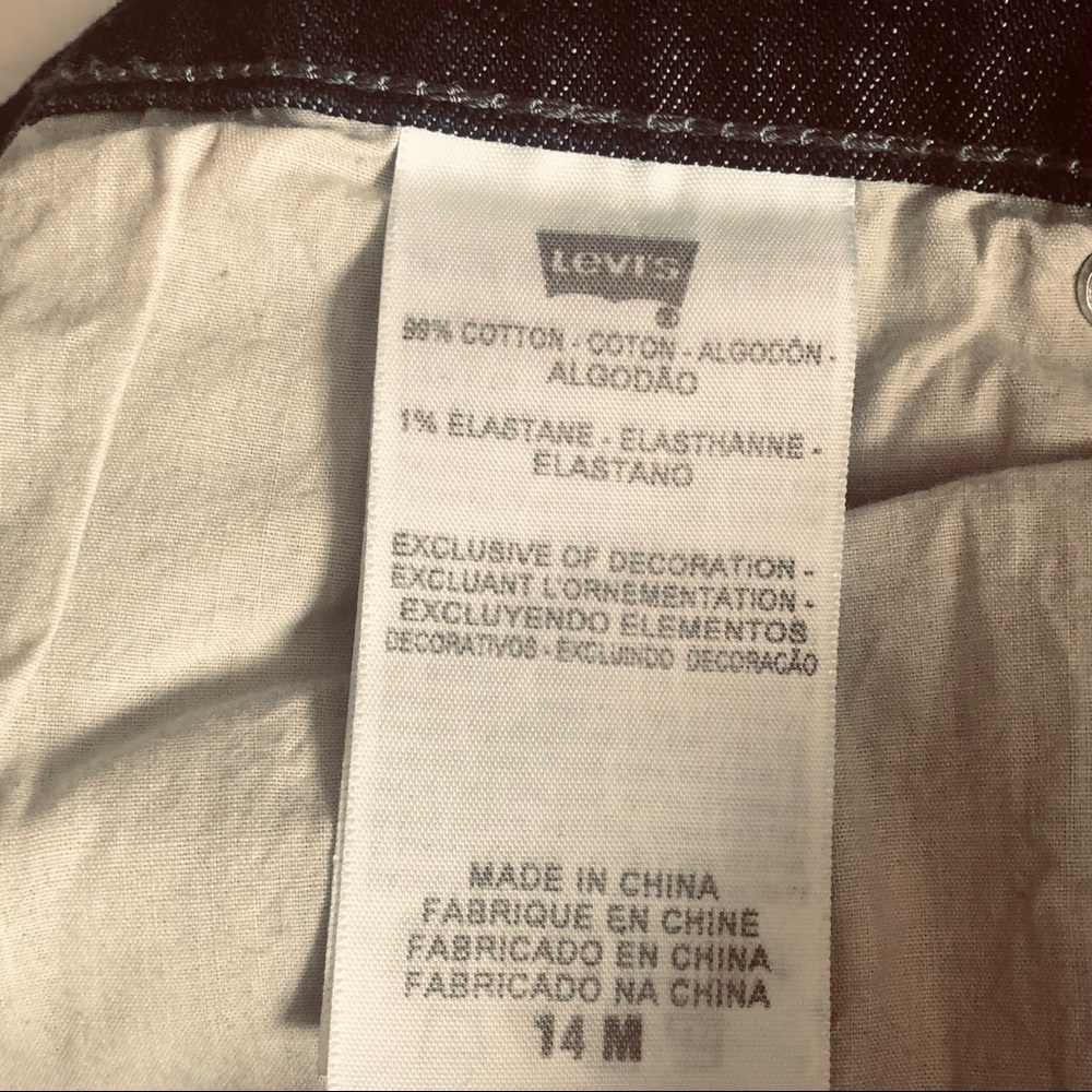 Levis 515 Women Blue Jeans Bootcut Two Pockets Front and Back Zipper Button 14 - Picture 14 of 15